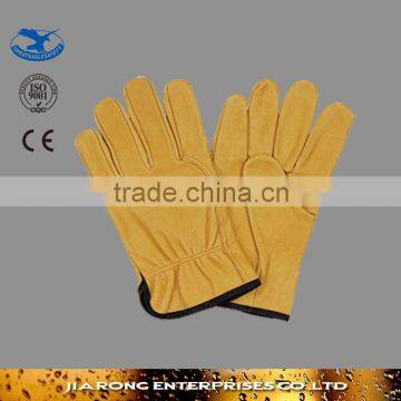 Custom Made Rugged Leather Gloves Truck Driver Gloves LG032