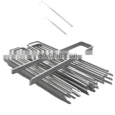 Flat Smooth Shank Iron U-type Nail Din Standard U Type Nail