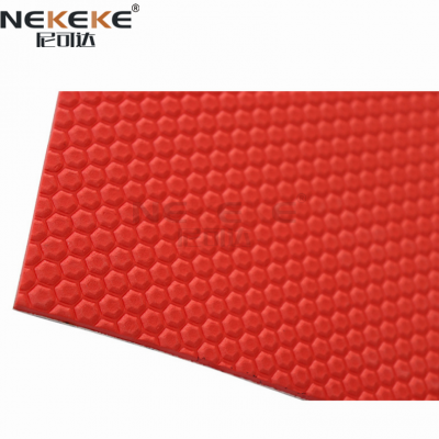 NEKEKE 90*175 cm Red + Hexagon on surface Boat Yacht Marine Rubber Pattern EVA Deck Foam Sheet  Composite outdoor decking