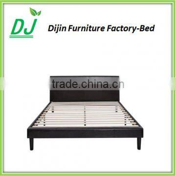 New Design Cheap Natural Antique Wood Double Bed Designs With Box