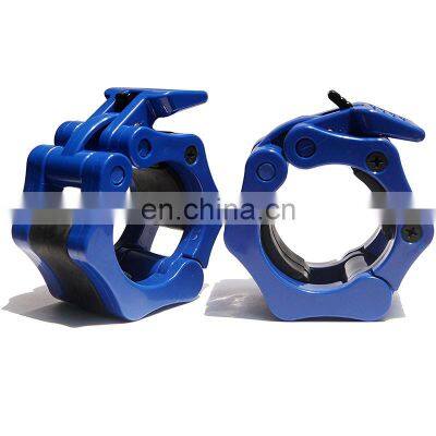 25/50mm Spinlock Collars Barbell Collar Lock Dumbbell Clips Clamp Weight lifting Bar Dumbbell Fitness Body Building