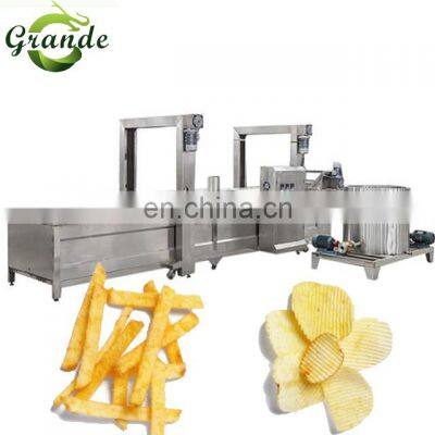 Full Set Production Line Sweet Potato French Fries Making Machine