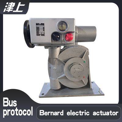 Angular stroke electric actuator B+RS400/F65H intelligent remote control