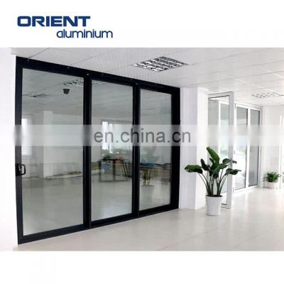 Door slide up window frame glass aluminum for home sliding design aluminium