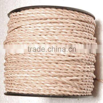 PSDaima Company Manufacturer round Braided Leather Cord