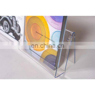 Clear Acrylic Book Ledge Acrylic BookShelf