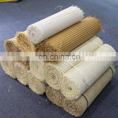 Reasonable factory Price 15m Semi Bleached Mesh Rattan Cane Webbing for Furniture and Handicrafts from Viet Nam's Wholesale