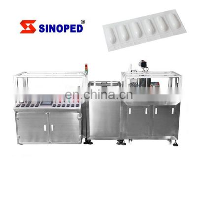 Hot Sale Manufacture High Quality Suppository Filling Sealing Packing Machine