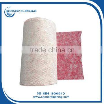 Oil and Water Absorbent Hydrophobic Nonwoven Fabric