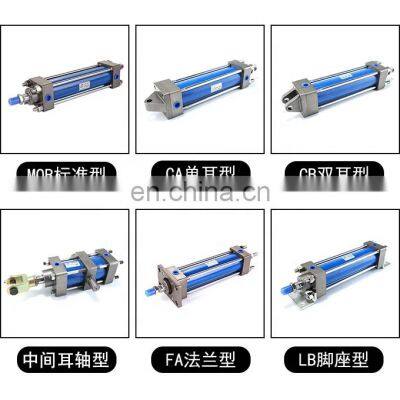 Inverted Tipping Dump Truck Steering For Forklift Mobile Boom Crane Farm Use Tie Rod Ram Bypass Telescopic Hydraulic Cylinder photo-2