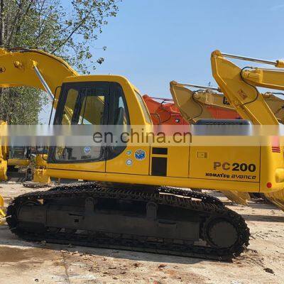 Nice condition 20ton komatsu earth-moving machinery komatsu pc200 pc200-6 excavator