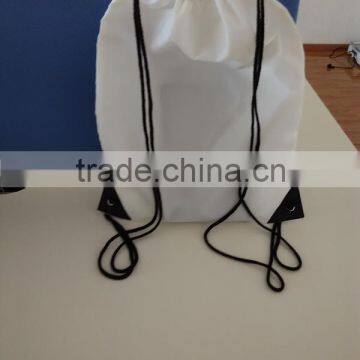 210D cheap colourful custom cute children polyester drawstring bag