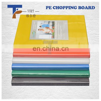 plastics industry colour coding chopping board with holes