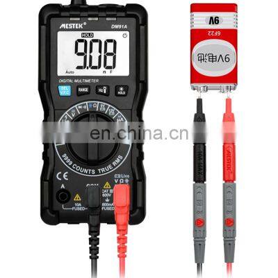 MESTEK LCD Digital Multimeter 9999Counts Multimetro AC/DC Volt Amp Ohm Diode Continuity Tester Auto Ranging Multitester photo-2