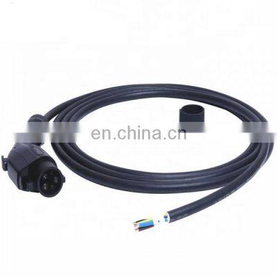 Electric Vehicle 16a 32a 40a sae j1772 type 1120v 240V Ac Ev Car Charger Ev Charging Cable With Tethered Lead Plug