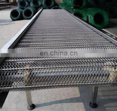 304 Stainless Steel Flat Flex Pizza Oven Mesh Conveyor Belt Mesh photo-4