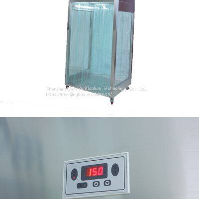 MRJH Explosion-Proof Gmp Clean Room Weighing Laminar Class 100 Flow Hood Simple Dispensing Booth Wheels Portable Weighing Room photo-5