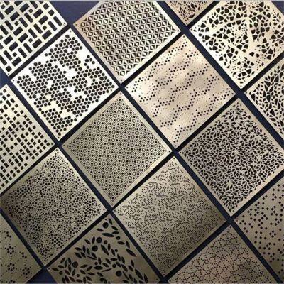 With Sturdy And Durable Perforated Aluminum Veneer Hexagonal Iron Mesh photo-2