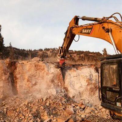 Hydraulic Rotary 390kg Drum Cutter 220-320Bar Excavator Attachment Milling Drum Cutter For Sale photo-4