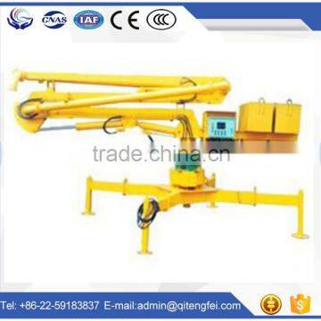 Hydraulic mobile concrete boom placer