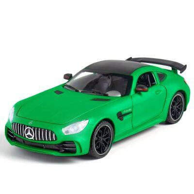 1:24 Diecast Toy Vehicles GTR Model Cars For Kids 21cm Pull Back Simulation Roadster Alloy Toys Cars