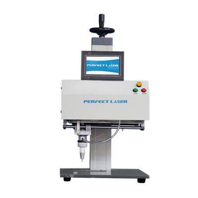 Chassis Nameplate Desktop Desktop Smart Touch Integrated Metal Dot Peen Pneumatic Marking Machine photo-3