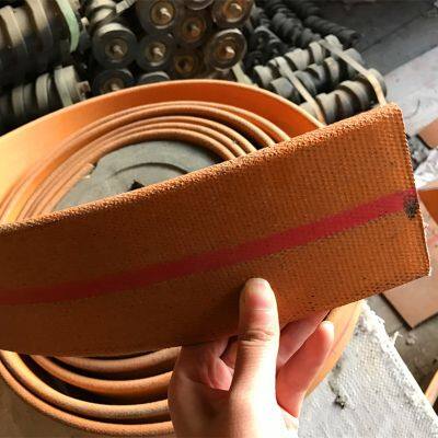Factory Price Industrial Synthetic Elastic Green Yellow Sandwich Flat Transmission Belt photo-2