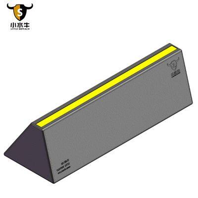 L120 Wheel Block Standard Parking Bumper Garage Wheel Stop Rubber Wheel Stops Parking Block