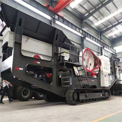 Tracked Mobile Jaw Crusher, Limestone and Coal Gangue Jaw Crusher, Construction Waste Crusher.