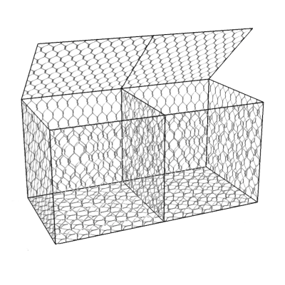 Wholesale Hexagonal Gabiongabion Boxes Galvanized Weldedgabion Wire Mesh Box for Stonebox Gabiongabion Box