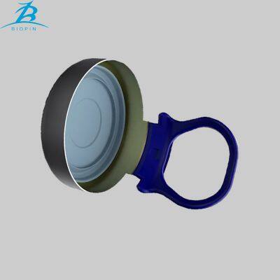 Wholesale Aluminum Ring Pull Caps for Soft Drinks, Food and Beverages Natural Basil Seed Drinks Peach Juice