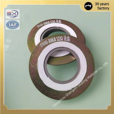 High Temperature and Corrosion Resistant DIN and ASME Standard Metal Spiral Wound Gaskets