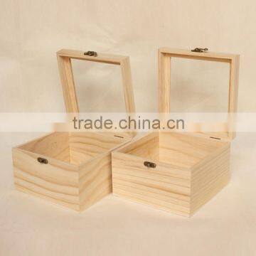 Luxury Custom Logo Gift Wooden Box With Printing Wholesale