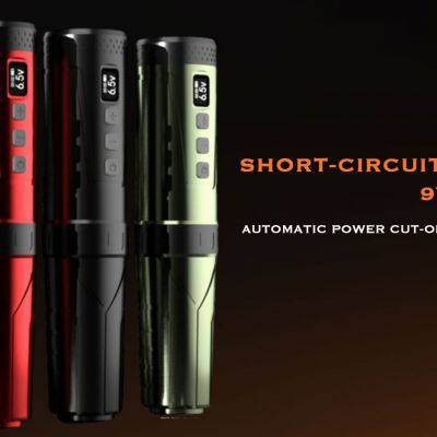 BRONC Wireless Tattoo Pen Machine Professional Swiss Motor Permanent Tattoo Pen for Body Makeup RTM-1003-102