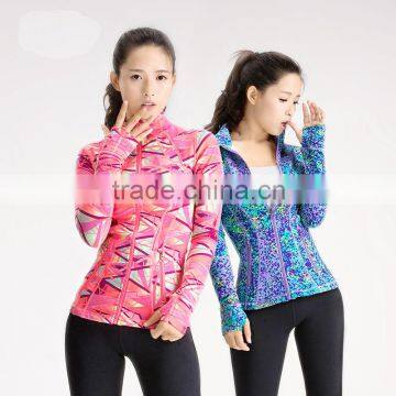 OEM ODM FACTORY Wholesale women sports clothing compression jacket