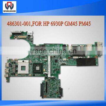 100%Working For Hp 6930P GM45 PM45 INTEL Laptop Motherboard 486301-001