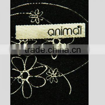 High quality garment woven label 2014