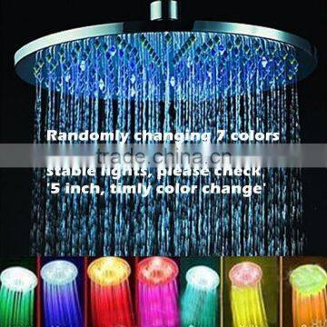 LED Waterfall Wall Mounted Big Size Shower Head