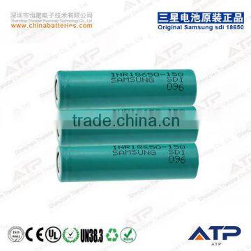 deep cycle power tool battery original Samsung 1500mah 3.6v 18650 battery