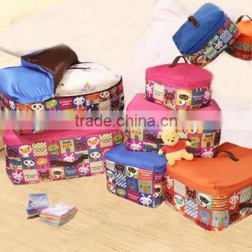 Cartoon Oxford Fabric Baby Kids Clothing Quilt Sorting Toy Organizer Storage Bag