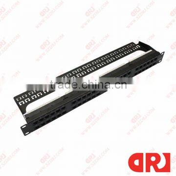 New Arrive RJ45 Female Cat6 1U 48 ports patch panel