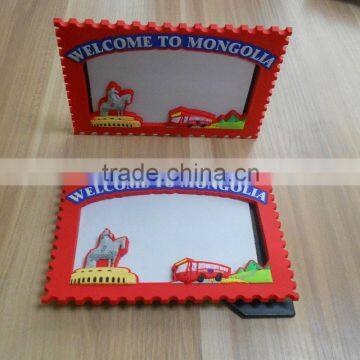 Promotional 3D Mongolia Scenery Rubber Photo Frames photo-3
