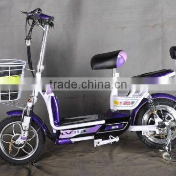 Best Sellers 2 Wheel Electric City Bike Without Pedal Double Seat LT photo-5