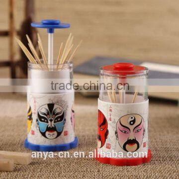 D457-SG Chinese Opera Custom Novelty Toothpicks Box