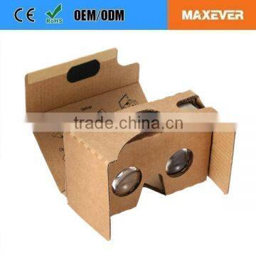 CE Certificate 37mm Diameter Big Lens Cardboard Google