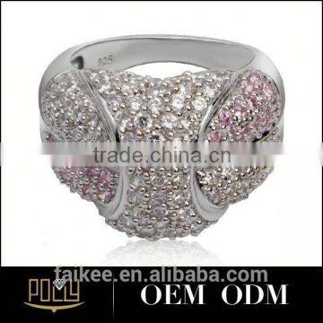 New Fashion Simple Couple Ring Sterling Silver Jewelry Gold Ring Molds photo-2