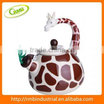 giraffe shape teapot