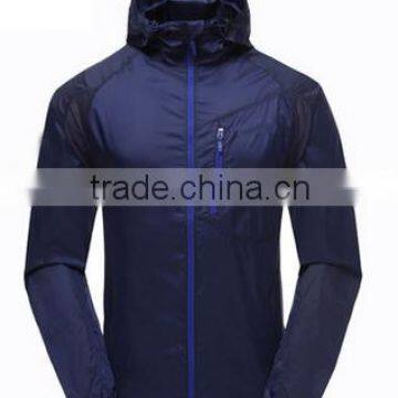 Mens outdoor waterproof rain jacket