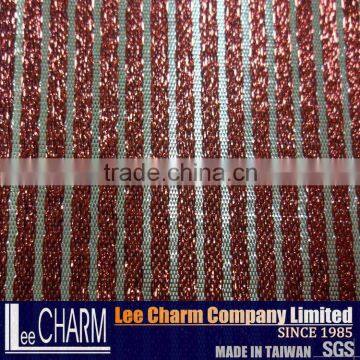 Polyester Metallic Jacquard Fabric for Garment photo-4