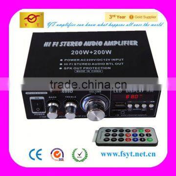 alarm function sound box speaker YT-699D support USB/SD/FM